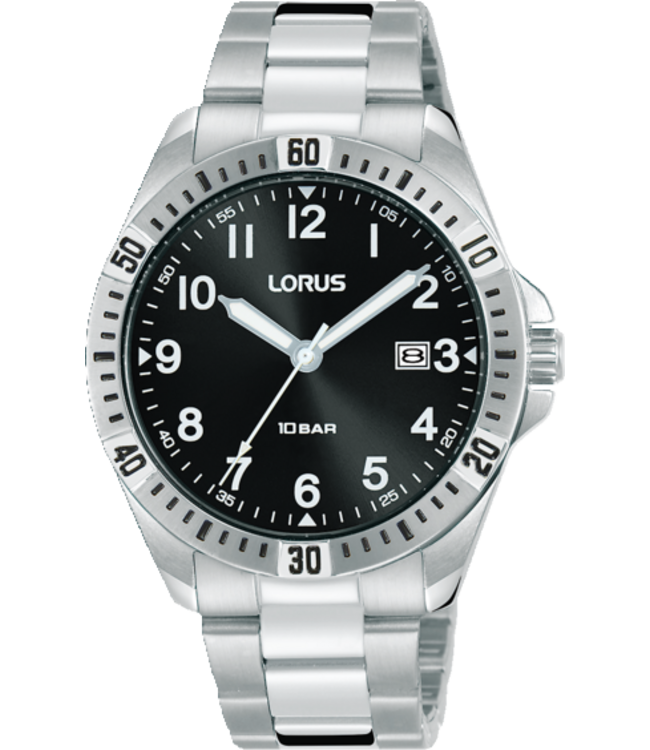 Lorus RH925NX9 Uhr Herren silberfarben 39mm