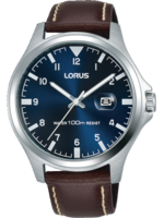 Lorus Horloge RH963KX8 Horloge Heren Bruin 42mm