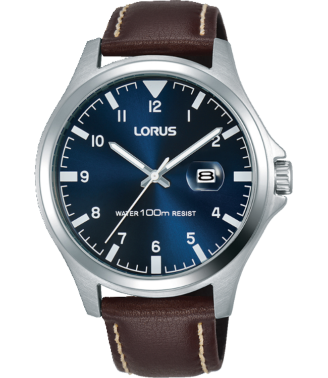 Lorus RH963KX8 Uhr Herren Braun 42mm