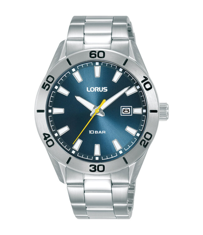 Lorus RH967PX9 Uhr Herren silberfarben 40mm