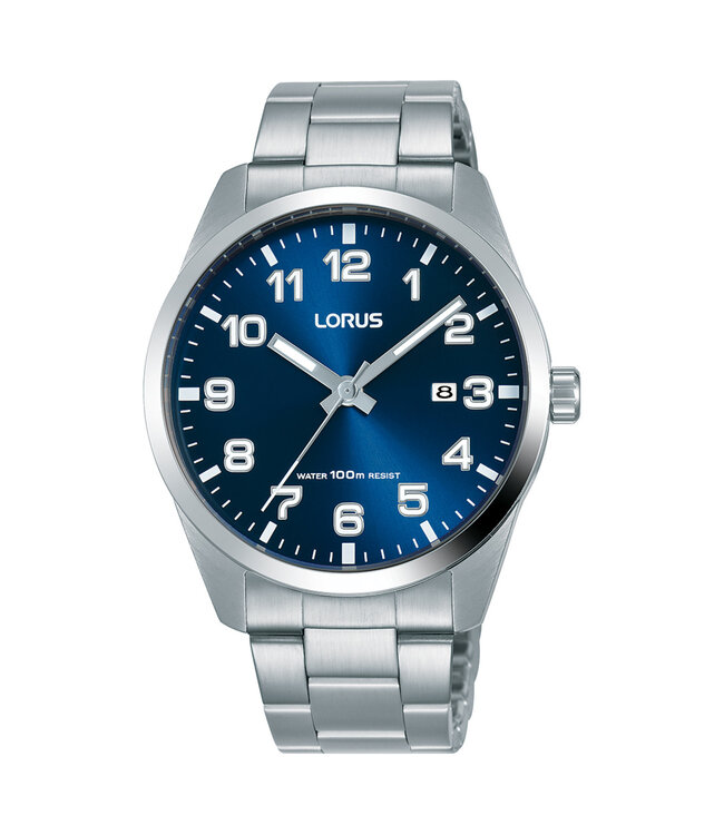 Lorus Herenhorloge 39,5 mm Zilverkleurig RH975JX5