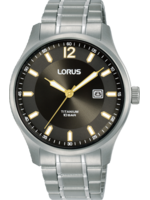 Lorus Horloge RH999QX9 Horloge Heren Zilverkleurig 40mm