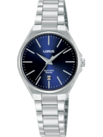 Lorus Horloge RJ267BX9 Horloge Dames Zilverkleurig 28mm