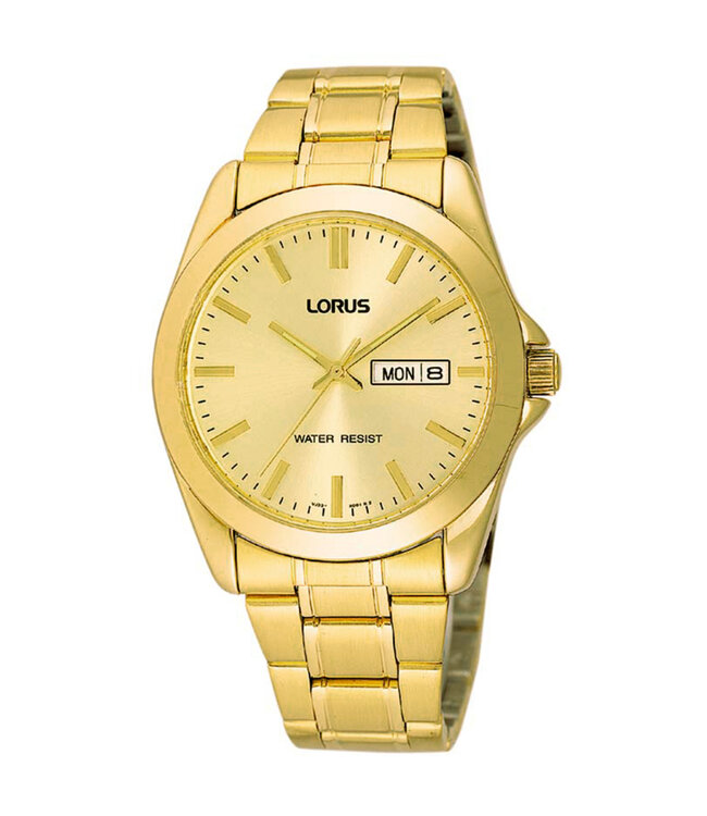 Lorus RJ608AX9 Uhr Herren goldfarben 37mm
