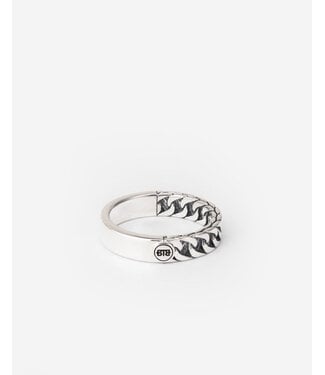 Buddha to Buddha Buddha to Buddha Esther Small Dual Ring Zilver