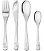 Zilverstad Children's Cutlery Forest Animals – 4-Piece Stainless Steel Set