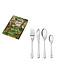 Zilverstad Children's Cutlery Forest Animals – 4-Piece Stainless Steel Set