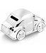 Zilverstad Car Money Box – Silver Coloured Savings Bank for Children