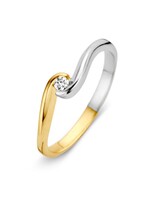 Excellent Ring bicolor zirkonia RH426584