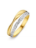 Excellent Ring bicolor zirkonia RH426588