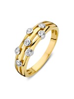 Excellent Ring geelgoud zirkonia RB127857