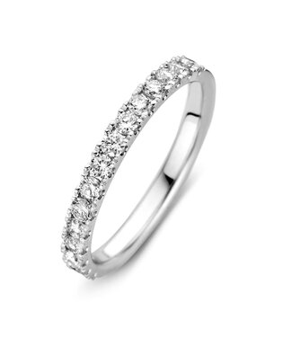 Excellent Ring white gold briljant ( half )