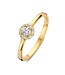 Excellent Ring yellow gold zirconia