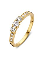 Excellent Ring geelgoud zirkonia RH127366