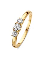 Excellent Ring geelgoud zirkonia RH127191