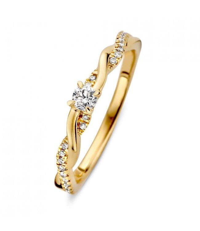 Excellent Ring gelbgold