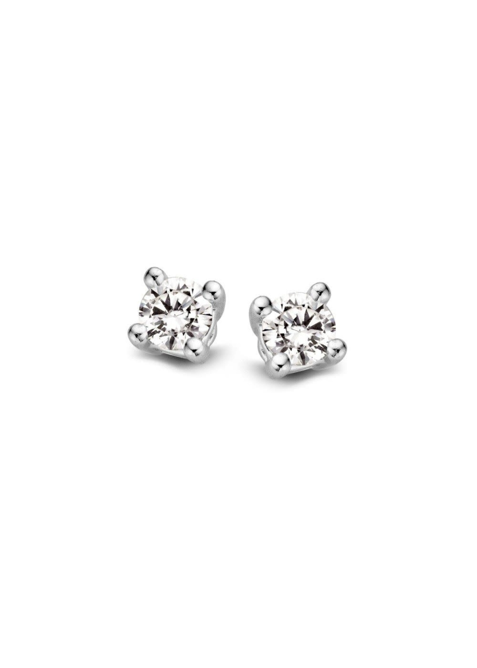 Excellent Excellent Stud Earrings white gold