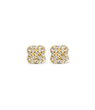 Excellent Stud Earrings yellow gold