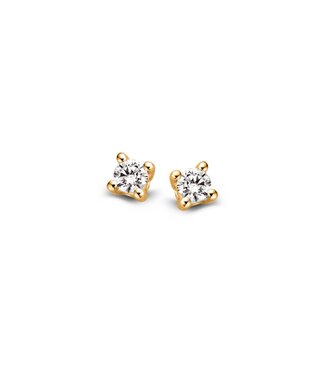 Excellent Stud Earrings yellow gold