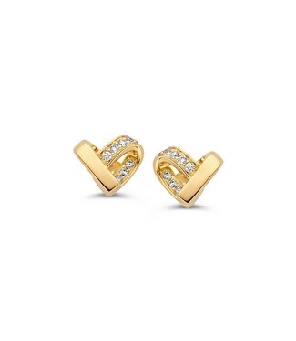 Excellent Stud Earrings yellow gold