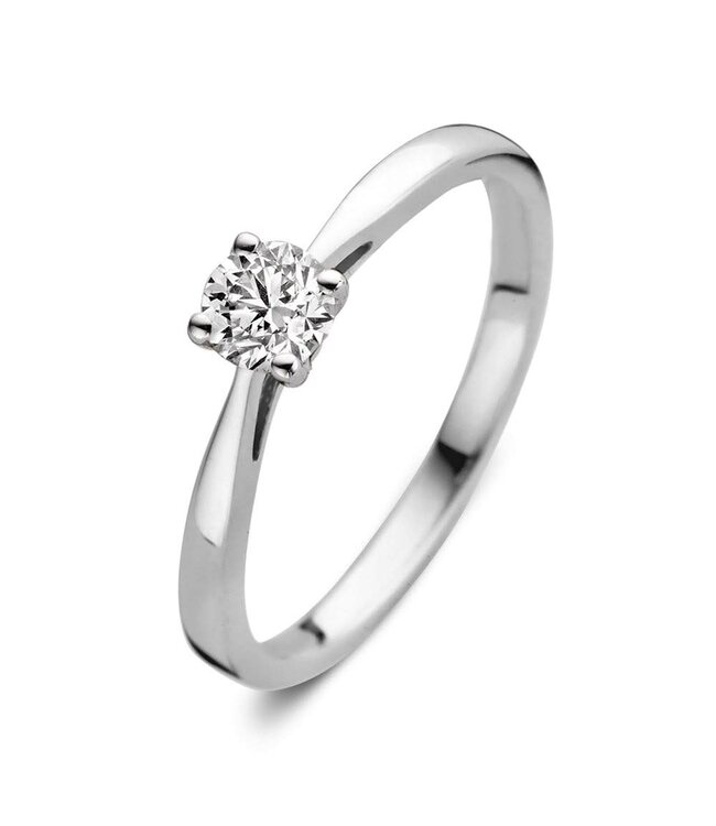 Ring Olivia 0.30 crt wit goud