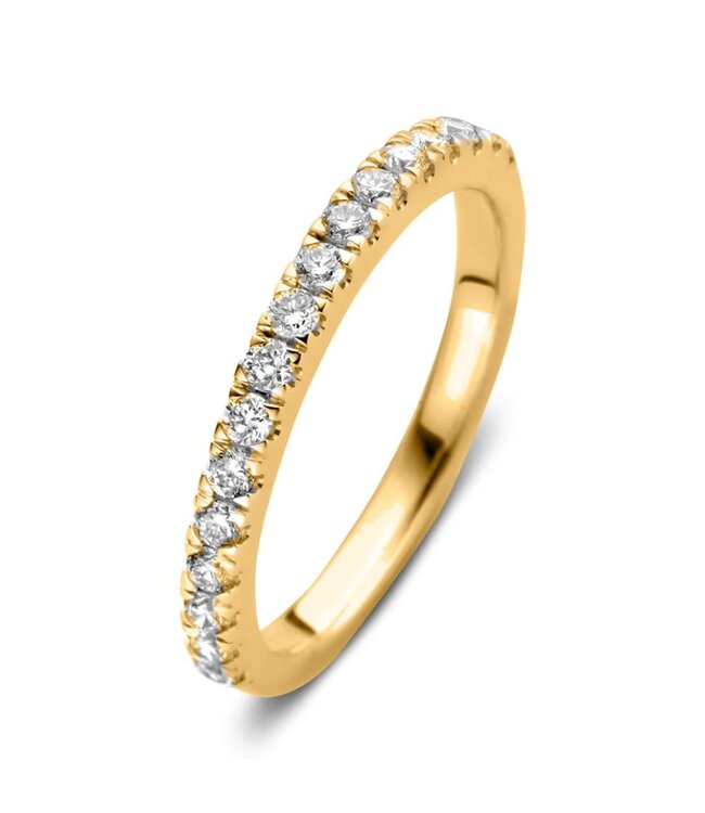 Ring Millie 0.44 crt geel goud