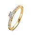 Ring Mary 0.50 crt geel goud