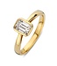 Ring Lara 0.75 crt geel goud
