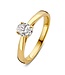 Ring Franky 0.50 crt geel goud
