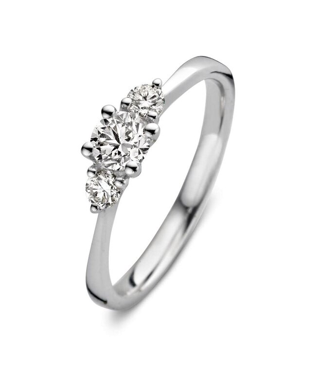 Ring Alix 0.50 crt wit goud