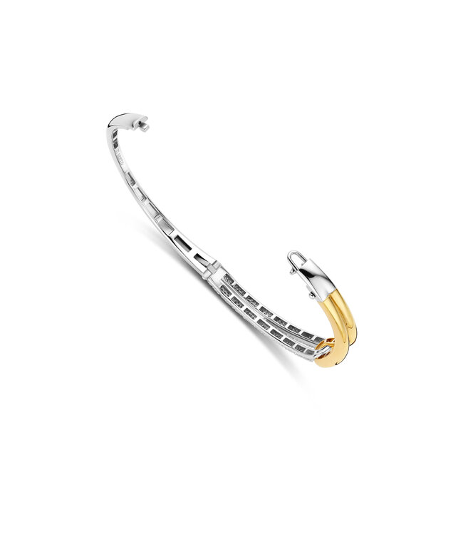 TI SENTO Armband 23085ZY - Sterlingsilber mit gelb Vergoldung, Zirkonia