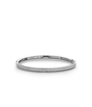 TI SENTO Armband 2874ZI - Zilver platina verguld, Zirkonia