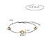 TI SENTO Armband 2925ZY - Zilver verguld, Zirkonia met geel verguld
