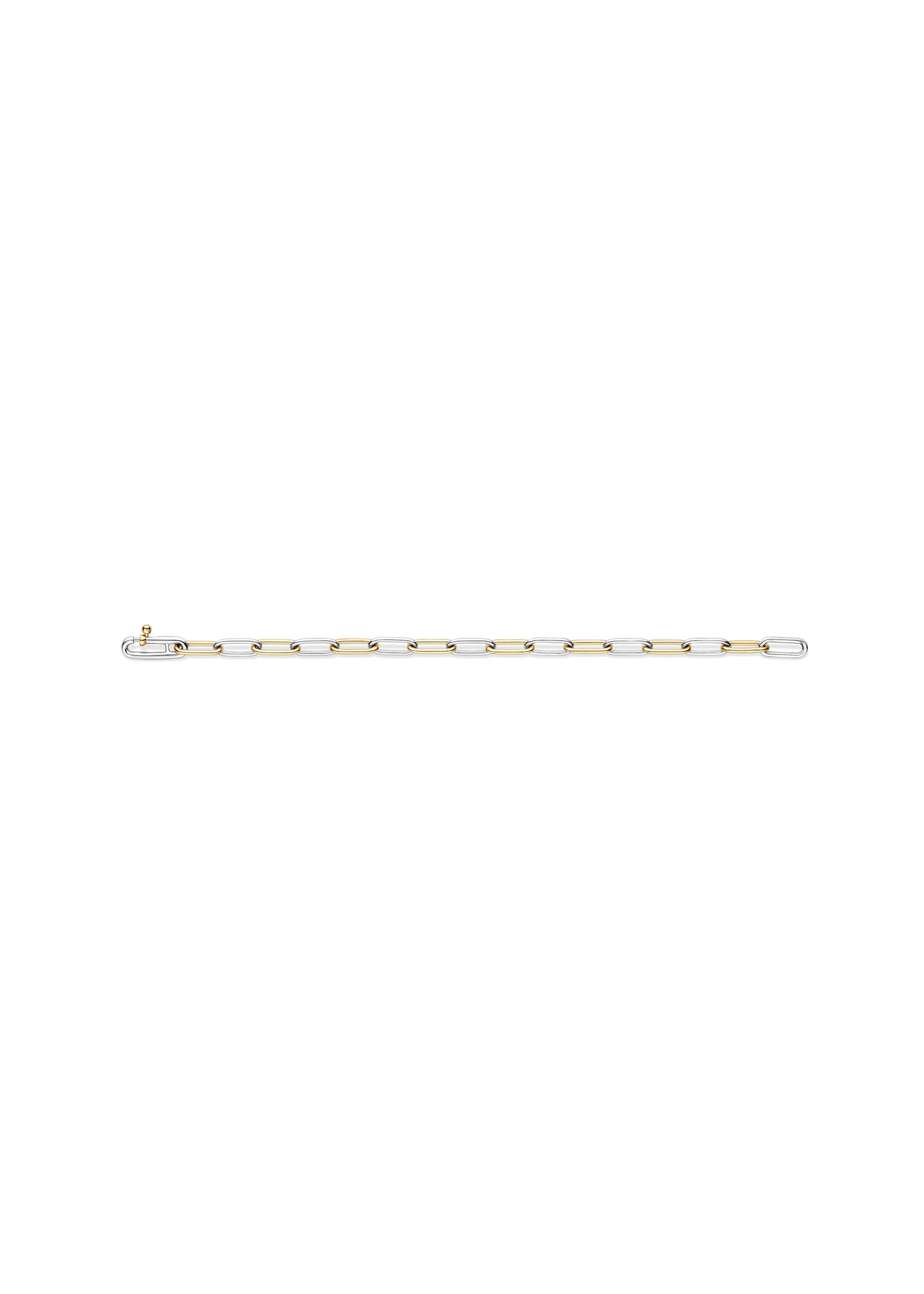 Ti Sento TI SENTO Armband 2936BI - Sterlingsilber mit gelb Vergoldung, Silber mit Gelbgold plattiert