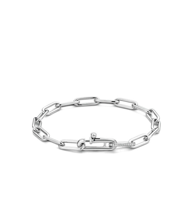 TI SENTO Bracelet 2936ZI - Silver platinum plated, No stone
