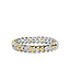TI SENTO Bracelet 2993ZY - Silver plated, Zirconia white yellow gold plated