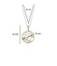 TI SENTO Hanger - Schorpioen - Zilver verguld, Parelmoer met geel verguld