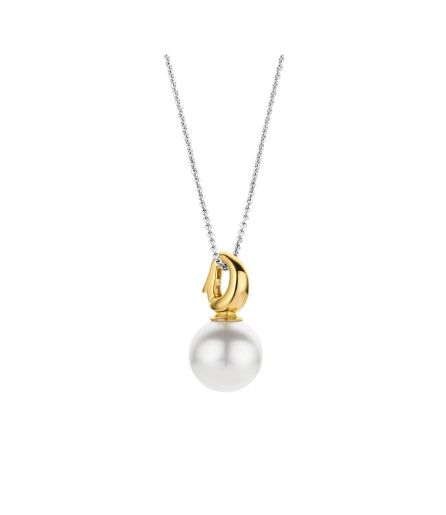 TI SENTO Pendant 6805PW - Silver plated, Pearl white