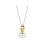 TI SENTO Hanger 6805PW - Zilver verguld, Wit parel