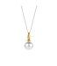 TI SENTO Hanger 6805PW - Zilver verguld, Wit parel