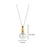 TI SENTO Pendant 6805PW - Silver plated, Pearl white