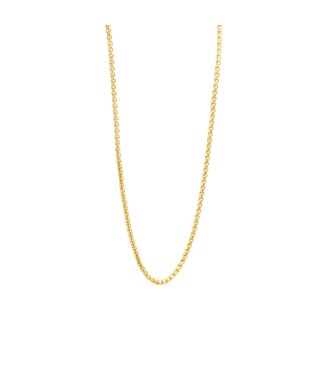 Kette 34030SY - Sterlingsilber mit gelb Vergoldung, Silber mit Gelbgold plattiert