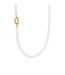 TI SENTO Necklace 34050YP - Silver plated, Pearl with yellow gold plated