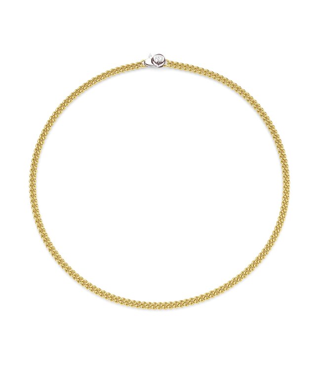 TI SENTO Ketting 34069SY - Zilver verguld, Zilver geel verguld