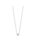 Ti Sento Ketting 34104ZI - Zilver platina verguld, Zirconia wit