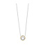 TI SENTO Ketting 34105ZY - Zilver verguld, Zirkonia met geel verguld