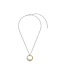 TI SENTO Necklace 34107ZY - Silver plated, Zirconia white yellow gold plated