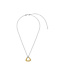 TI SENTO Ketting 34108ZY - Zilver verguld, Zirkonia met geel verguld