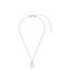 TI SENTO Necklace 34110ZY - Silver plated, Zirconia white yellow gold plated