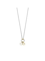 Ti Sento Ketting 34114YP - Zilver verguld, Parel met geel verguld